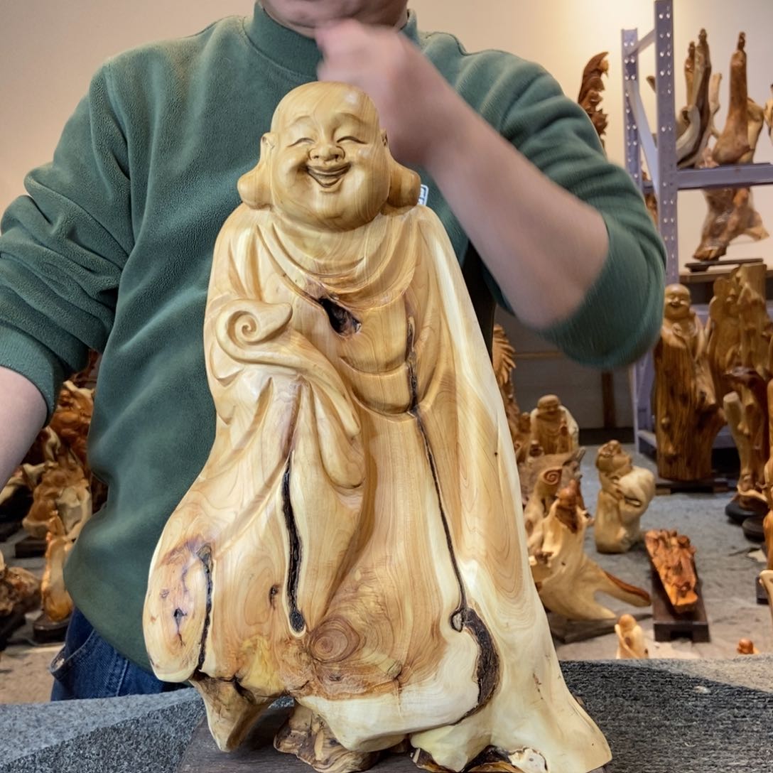 柏木（崖柏）太行崖柏根雕摆件
