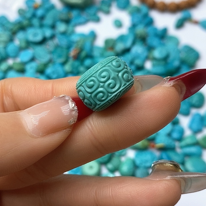 绿松石珠宝奇石未镶嵌