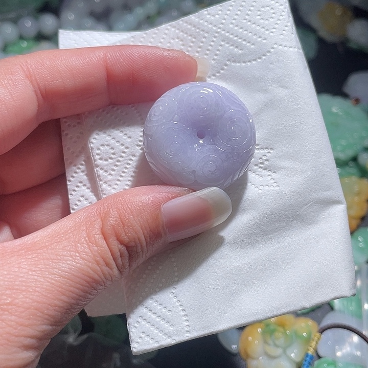 颈饰未镶嵌翡翠天