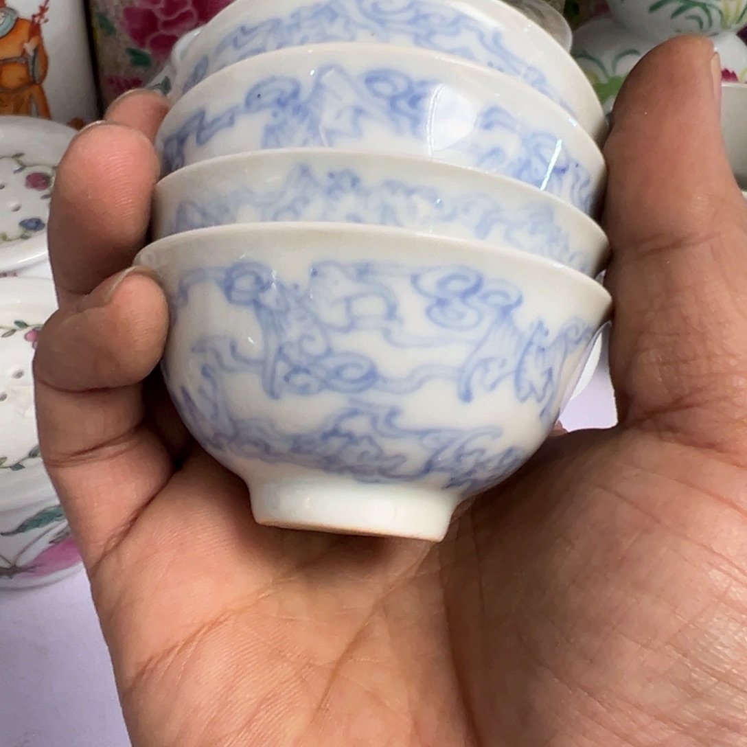 悟***空瓷片瓷器摆件、茶室雅器