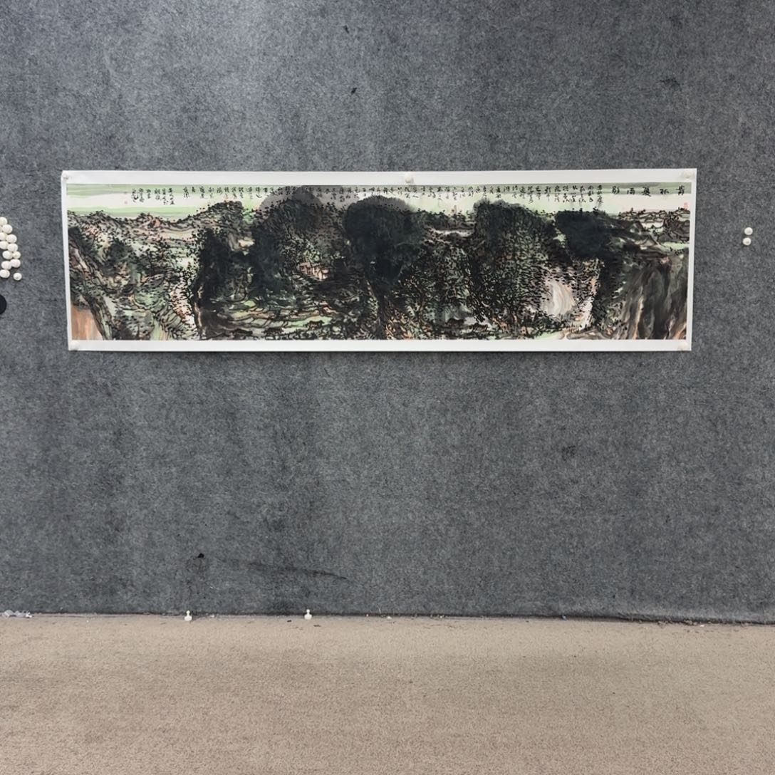 国画国画ZJG国画作品