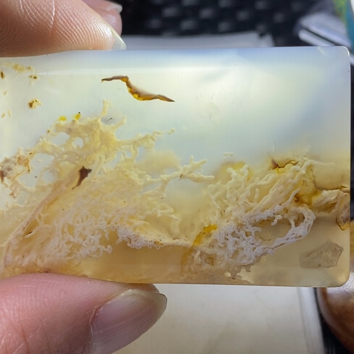 玛瑙/玉髓颈饰未镶嵌金*
