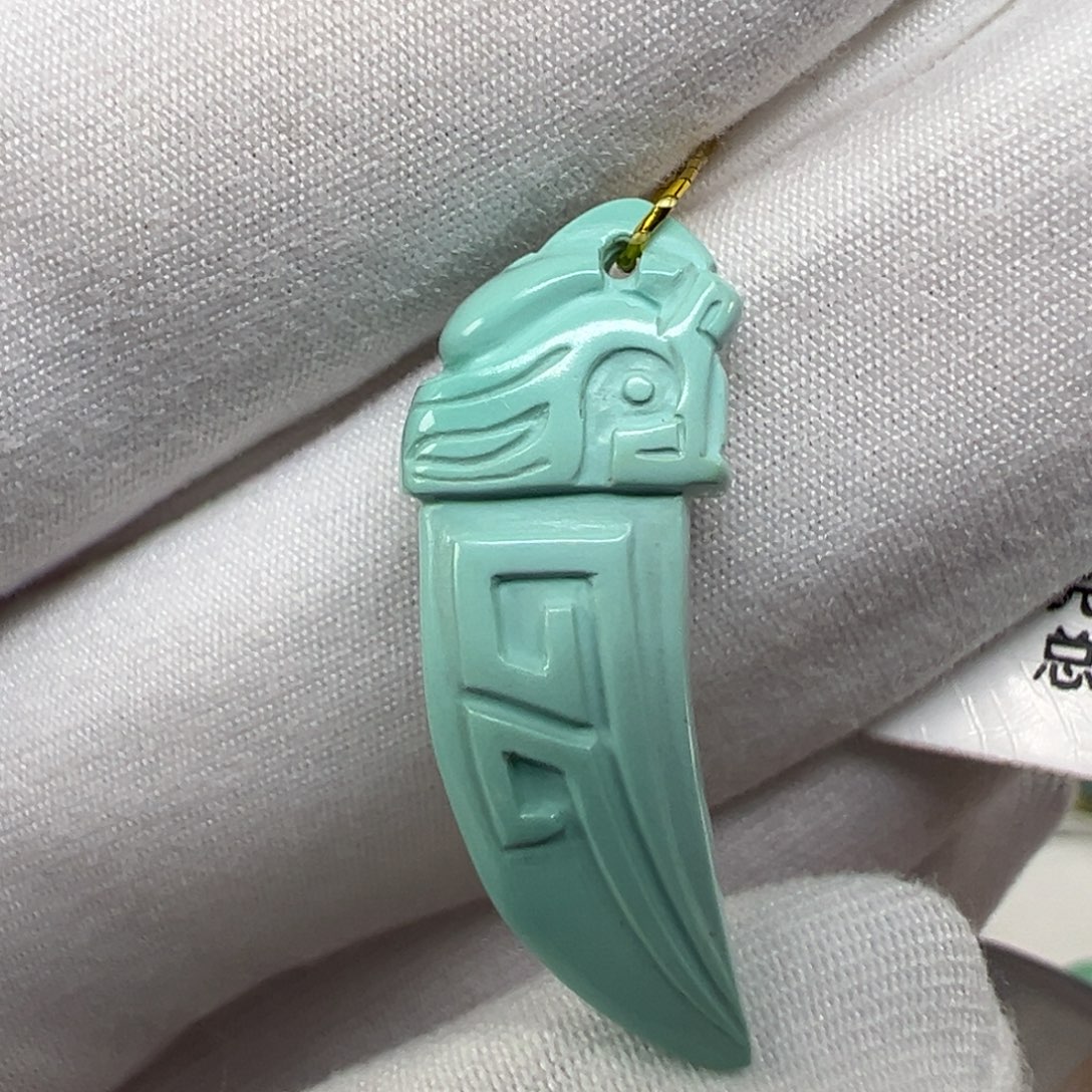 绿松石未镶嵌配饰直径