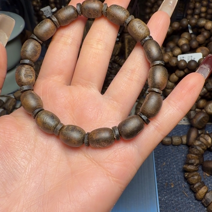 树脂制品木*石白奇老料留疤沉水