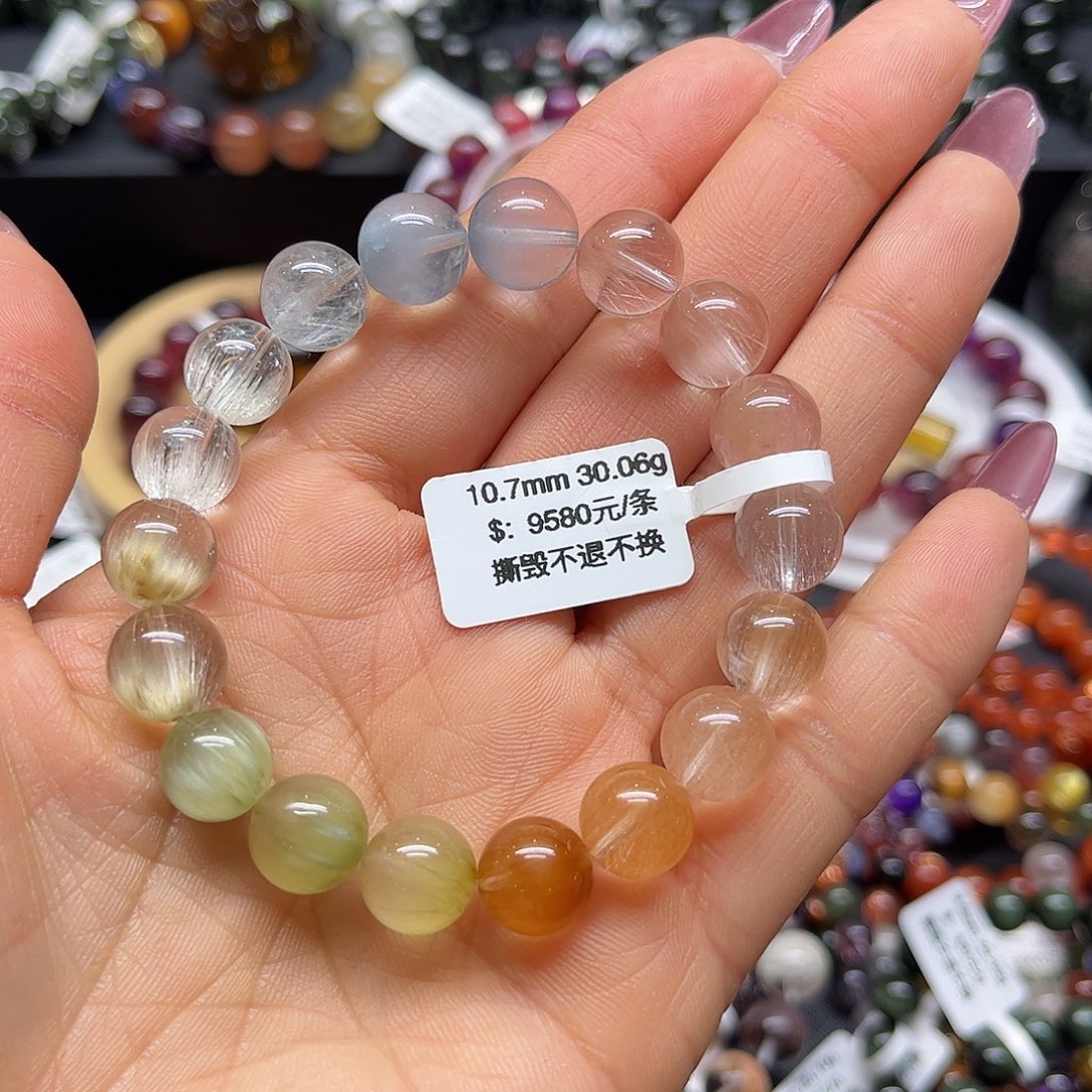 水晶手链未镶嵌手链