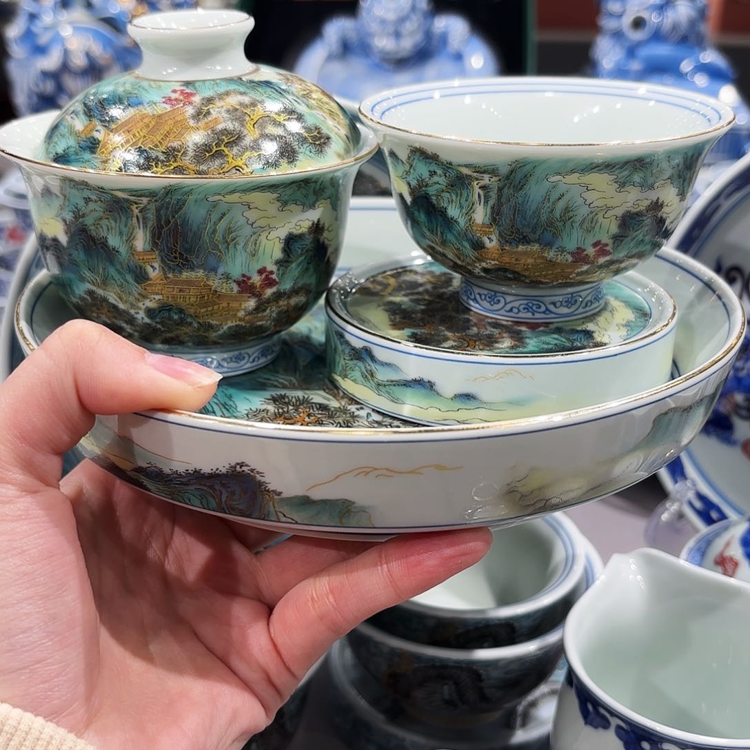 瓷片景德镇瓷器艺术