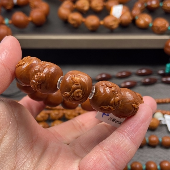 橄榄核手串/手链1.5老型弥勒