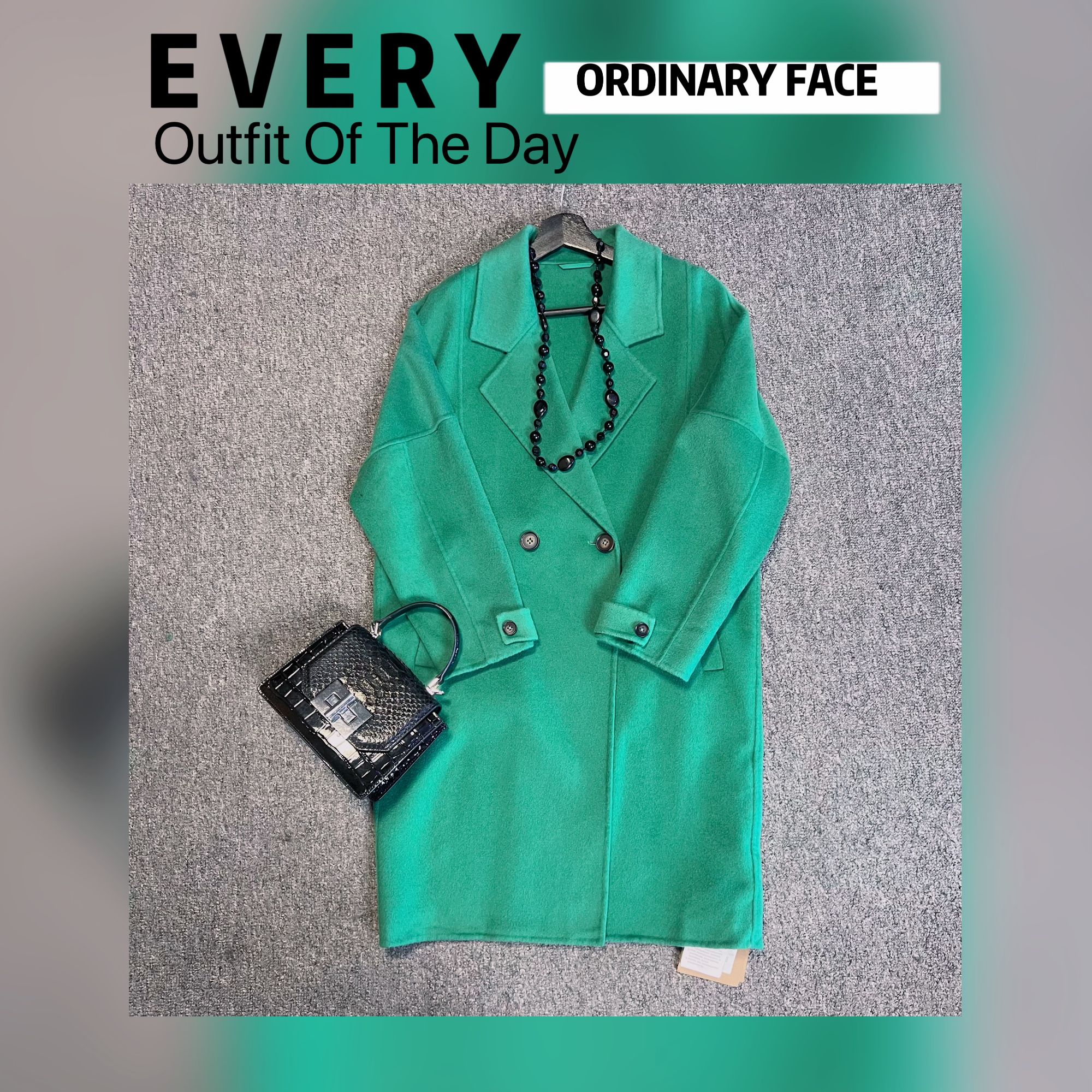 慧雅双面羊毛大衣