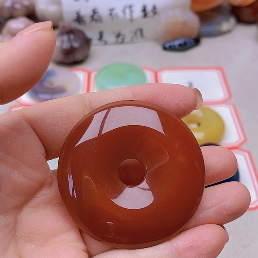 【闪购商品】未镶嵌玛瑙/玉髓珠宝半成品万****)