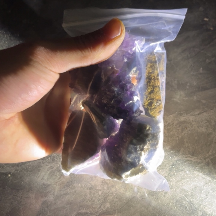 水晶B112未镶嵌u*紫水簇