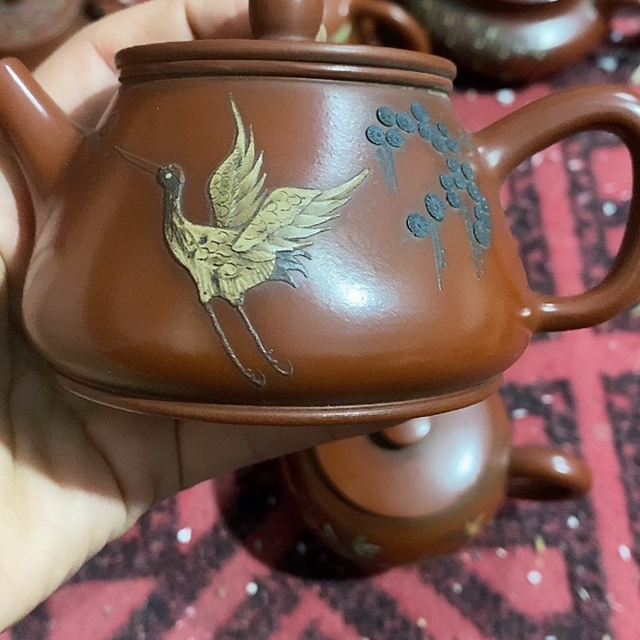 磐***昇紫砂茶壶陶瓷摆件工艺品摆件