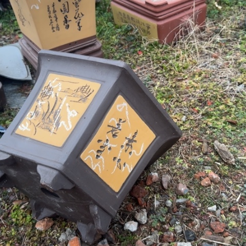 红陶紫砂花盆盆景盆栽