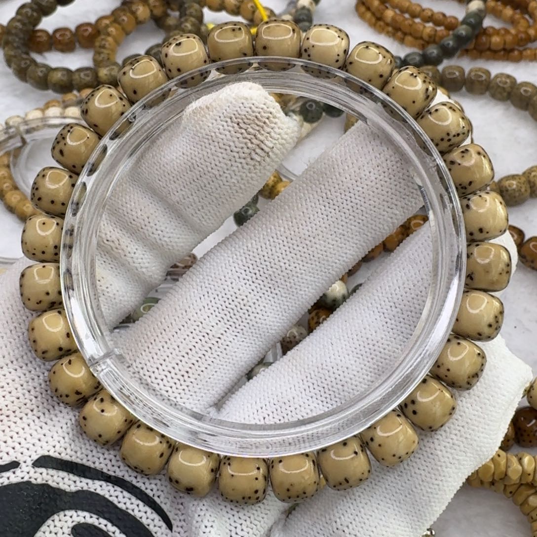 星月菩提手串87河豚