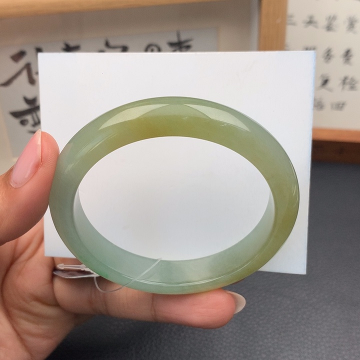 翡翠手镯未镶嵌翡翠手镯56圈口