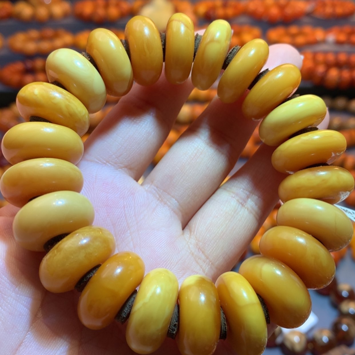 【闪购商品】未镶嵌蜜蜡手串蜜蜡手串