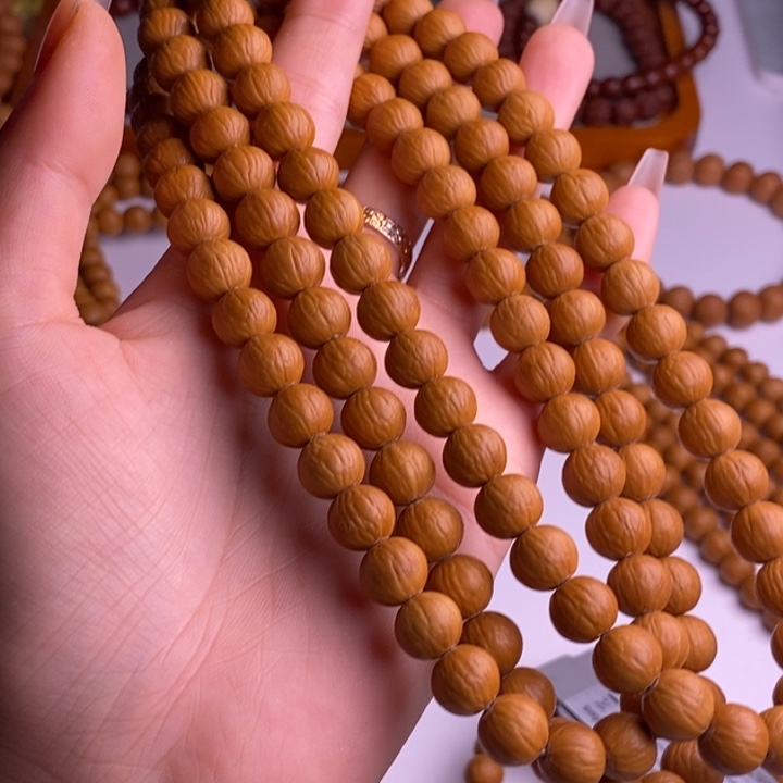 花***界核桃手串/手链聚宝盆脖挂