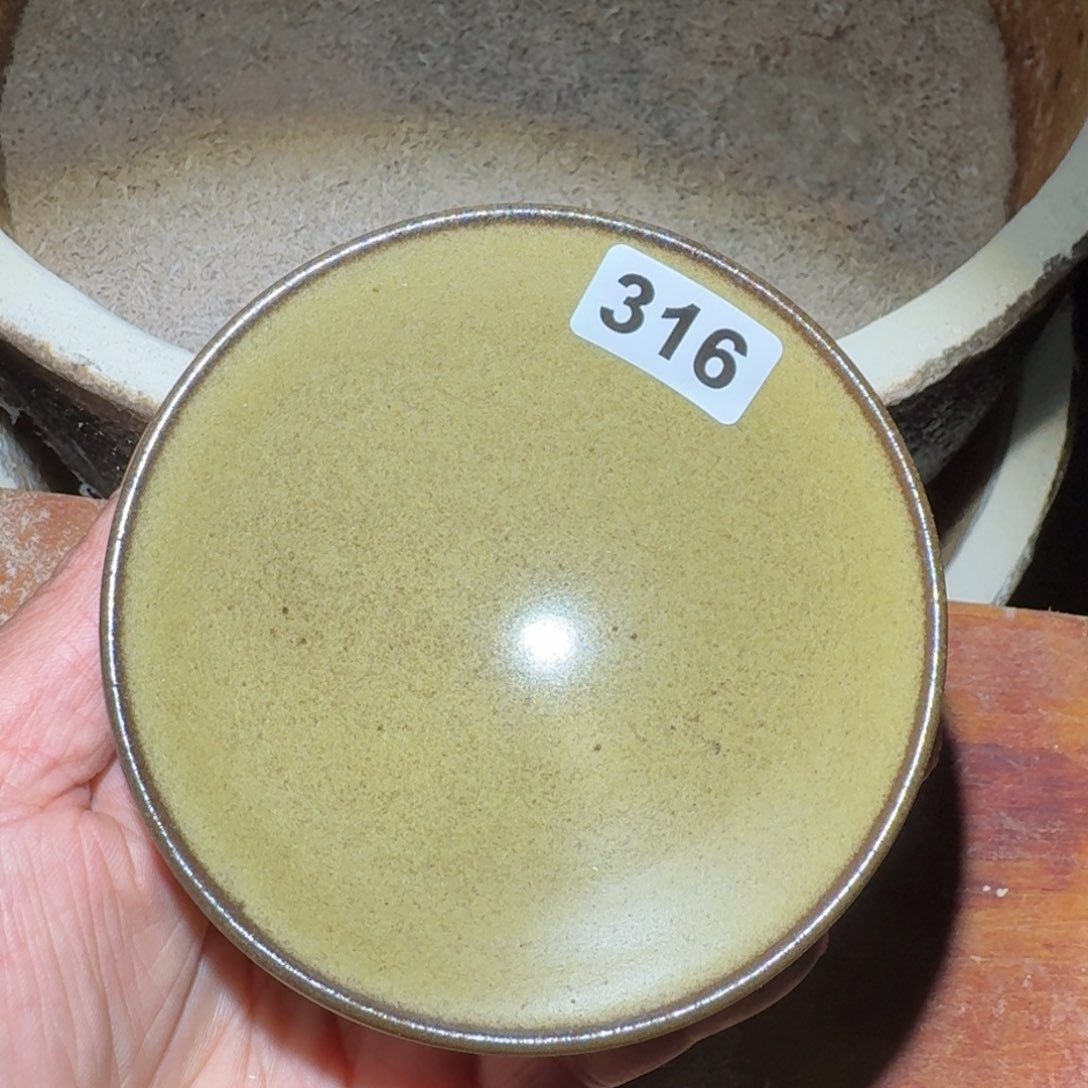 小雨茶盏，手工柴烧，