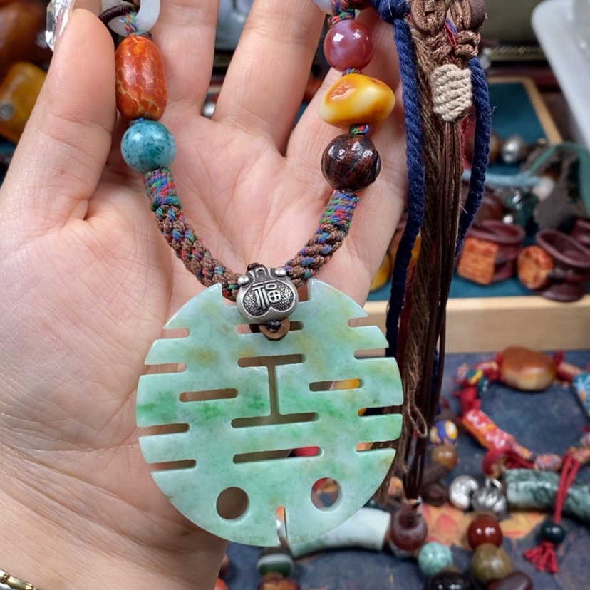 【闪购商品】翡翠颈饰未镶嵌项链