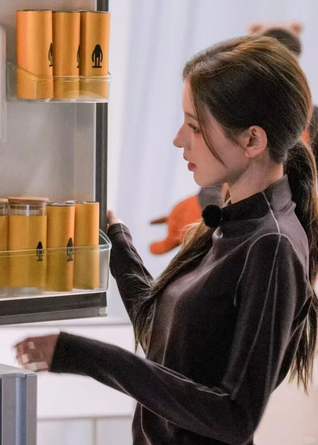 秋冬女显瘦直角肩撞线设计抗菌认证80S美丽诺羊毛秋冬内搭YX-H08