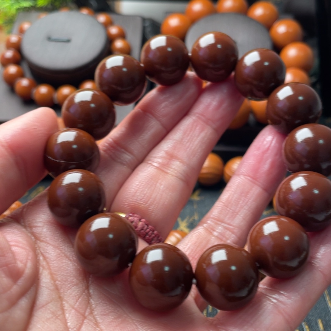 鱼***）橄榄核吊坠橄榄1.7