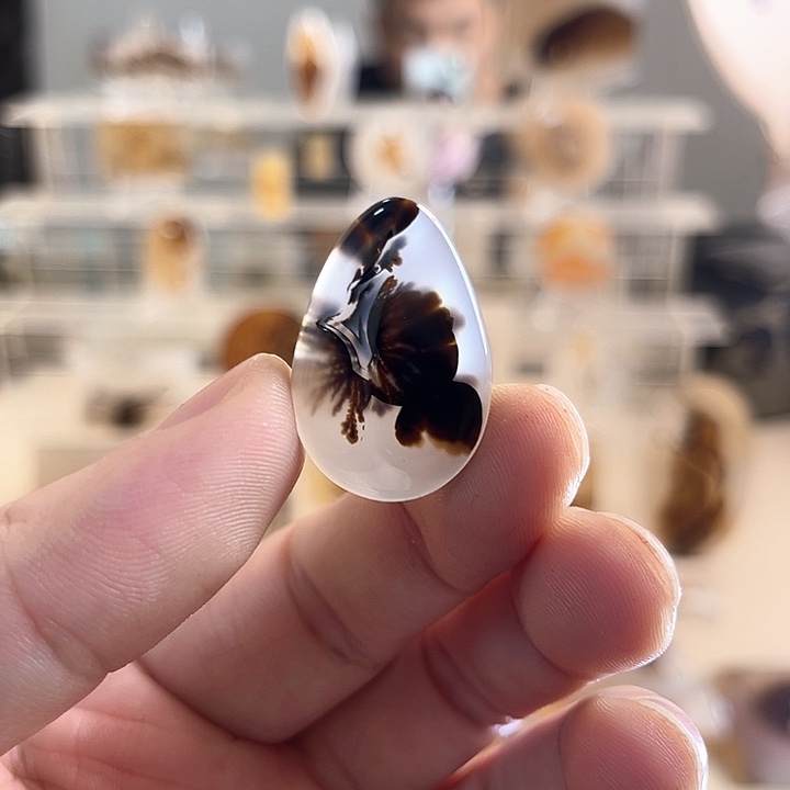 玛瑙/玉髓未镶嵌吊坠(不含链)