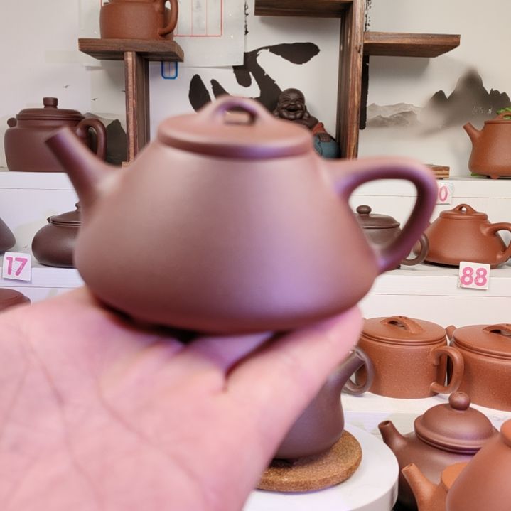 紫砂茶壶颜**产子冶底槽清150cc左右微瑕