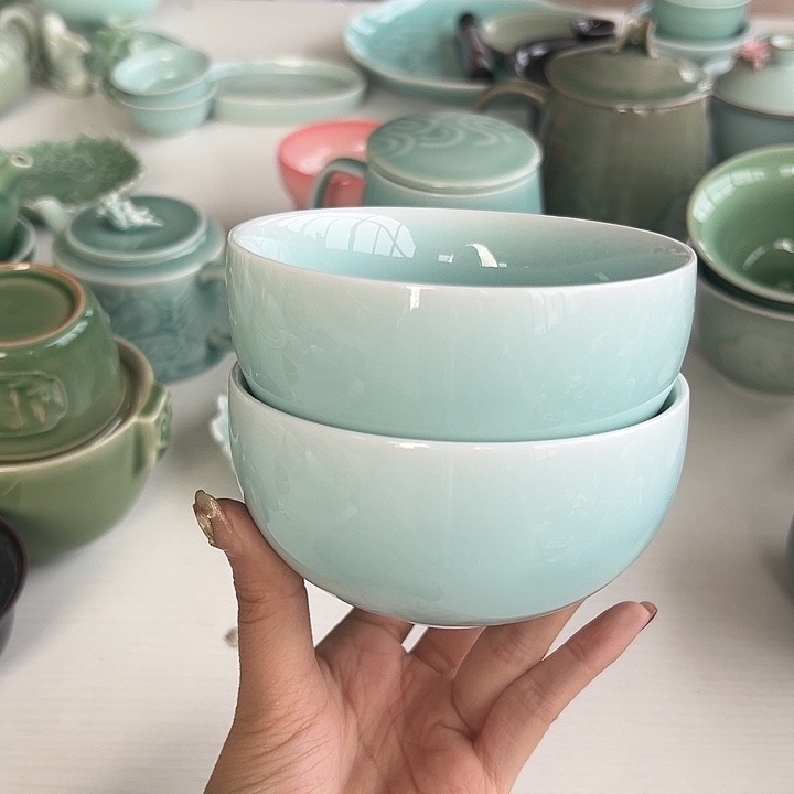 小米茶器龙泉青瓷