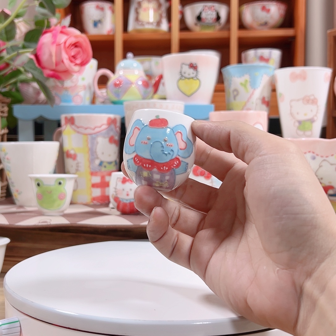 可爱手作陶瓷高温