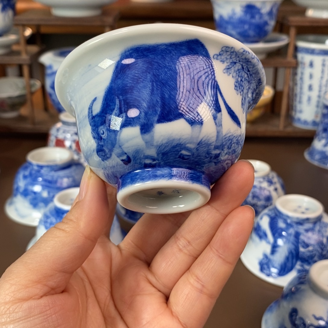 景德镇陶瓷手工手绘