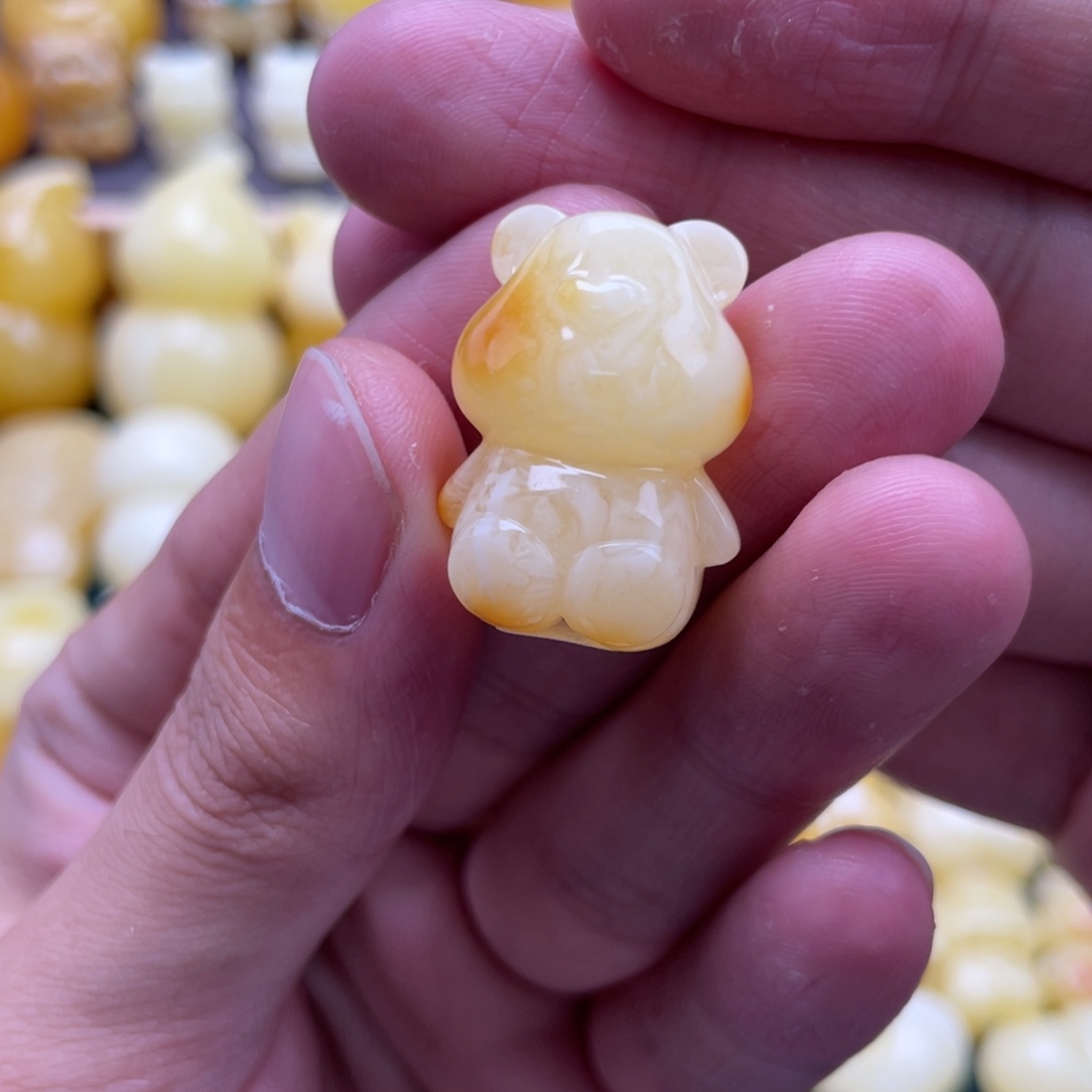 琥珀未镶嵌裸石蜜蜡