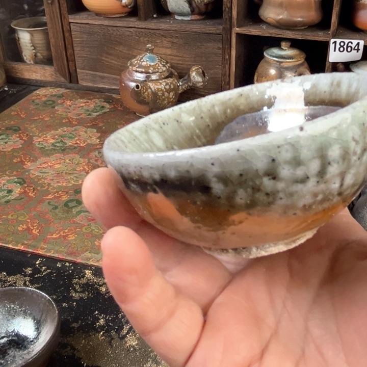 壶柴烧茶器主人杯