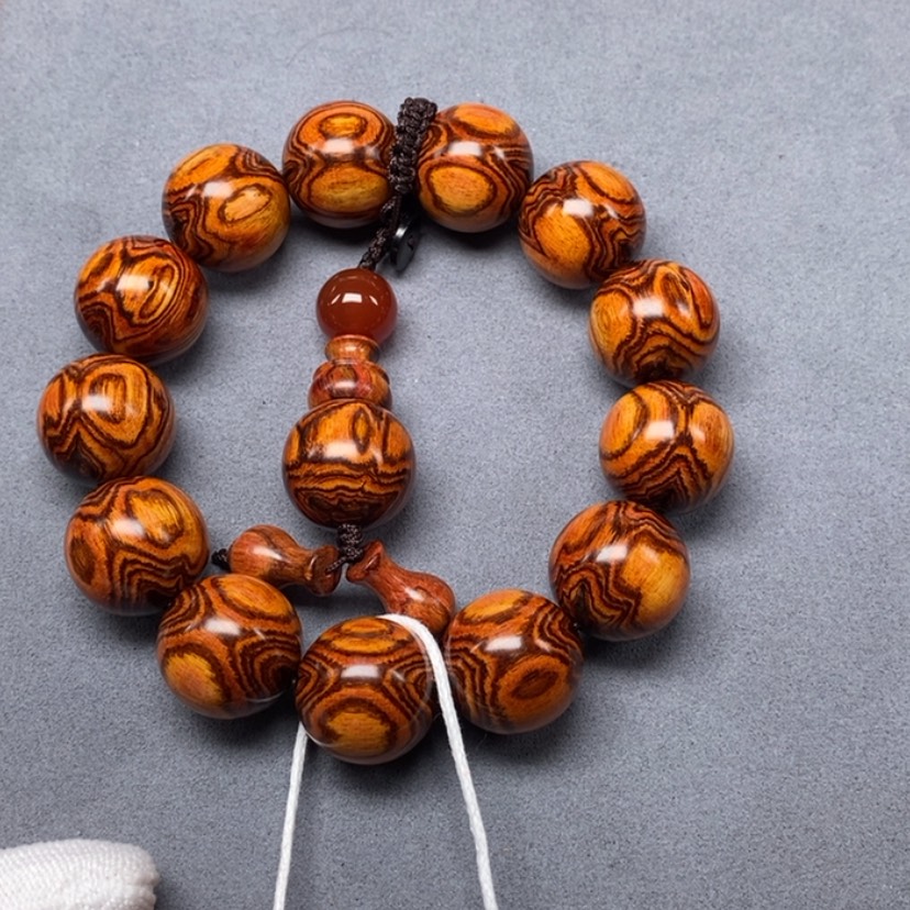 【闪购商品】黄花梨/降香黄檀手串/手链?****?