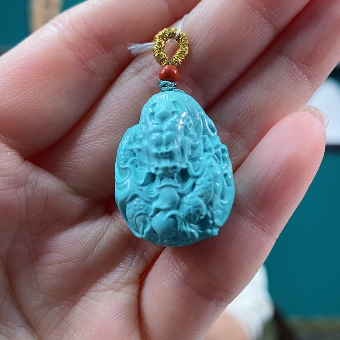 绿松石珠宝奇石未镶嵌