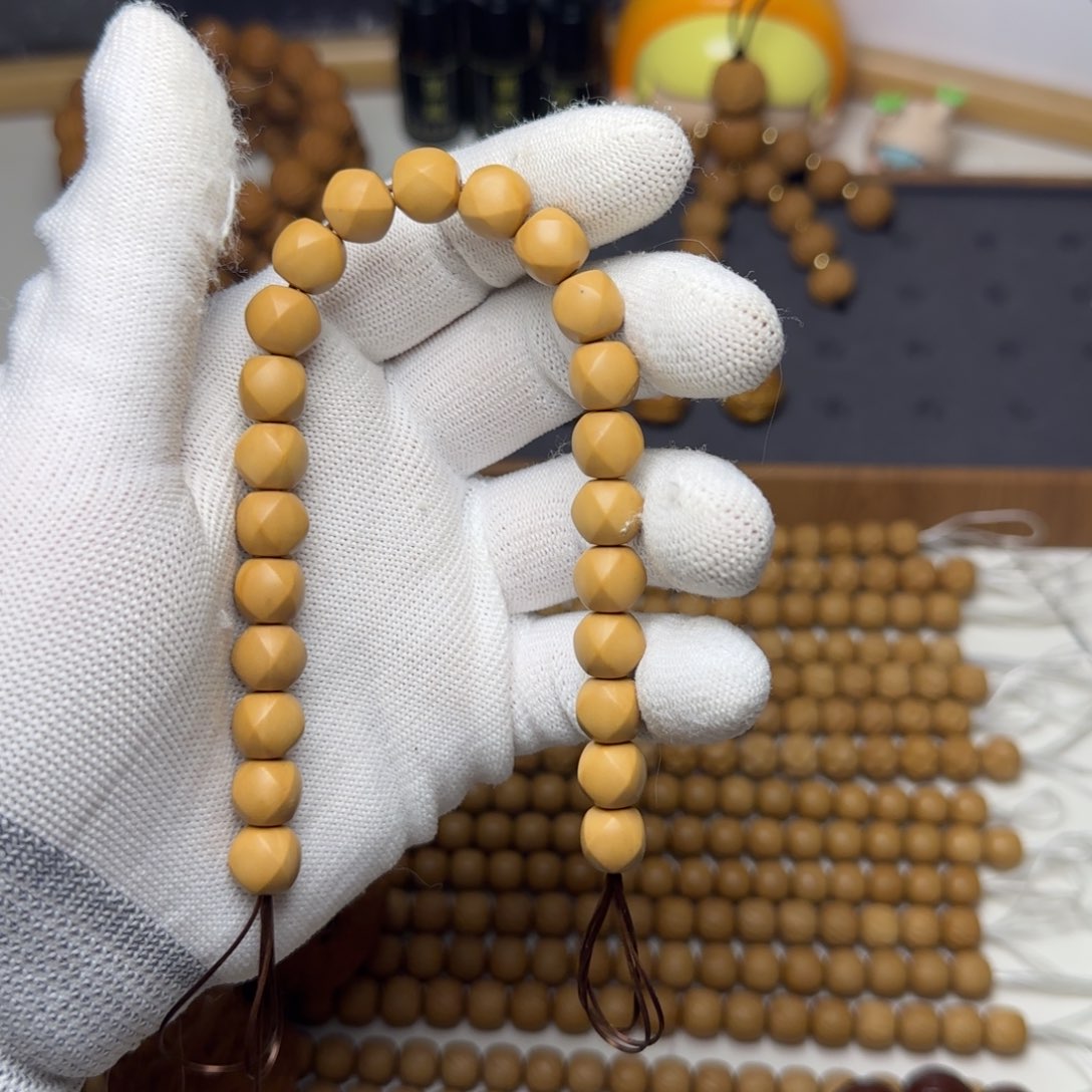 猴头核桃手串微瑕唐八棱