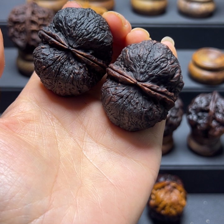 文玩核桃吊坠金蟾蛤蟆头43