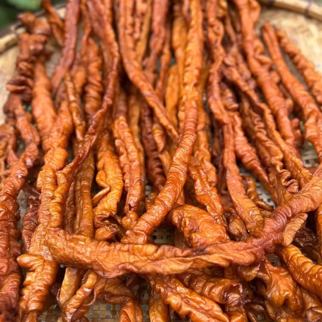 正宗湖南邵阳特产九井湾雷师傅腊菜丸子老店腊猪大肠 腊肥肠包邮