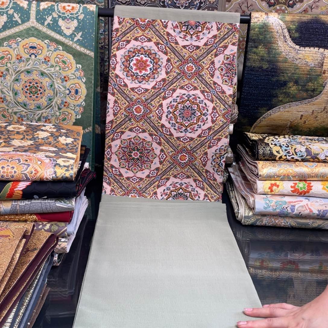 织绣唐锦桑蚕丝正绢面料