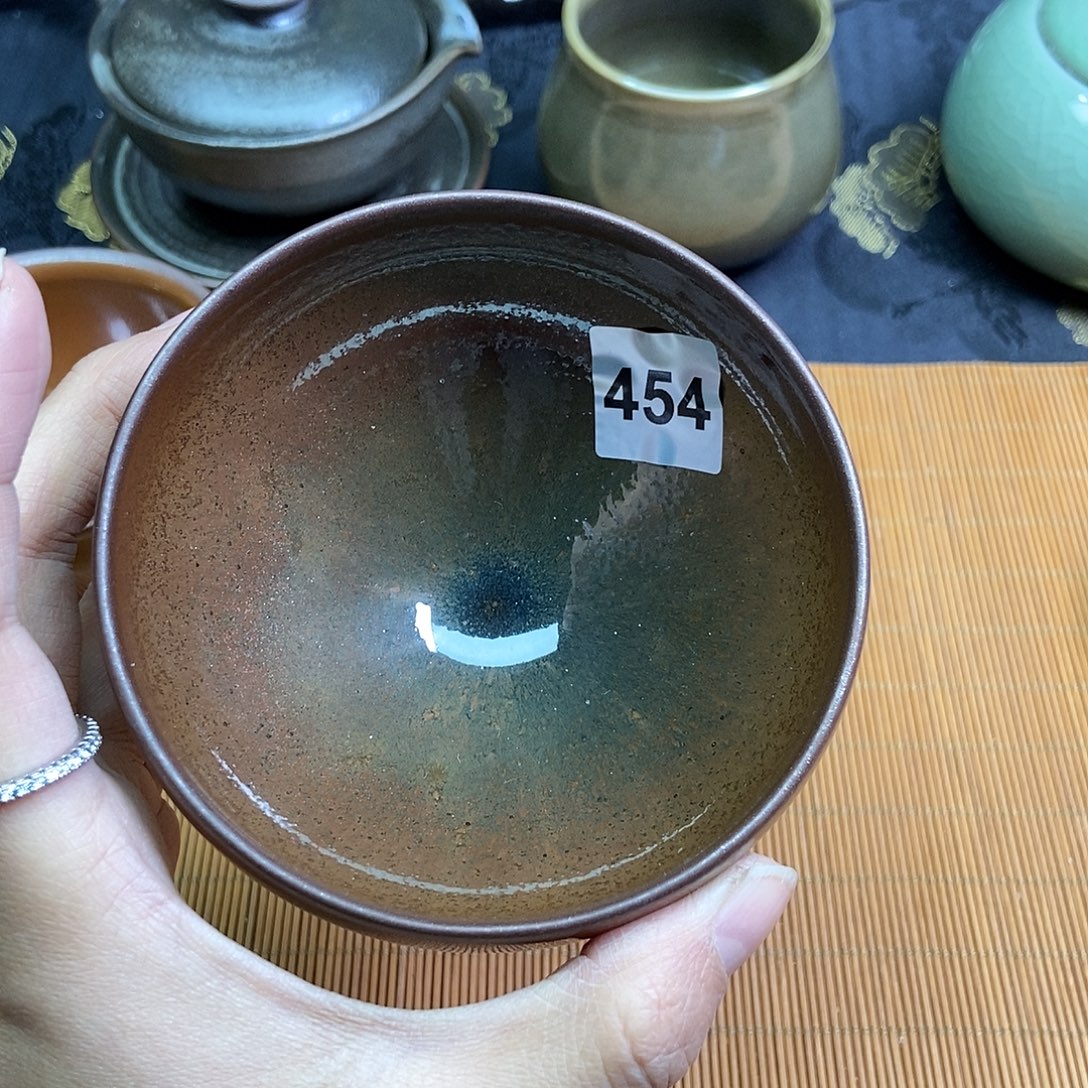 茶盏伊伊建窑建盏茶器454
