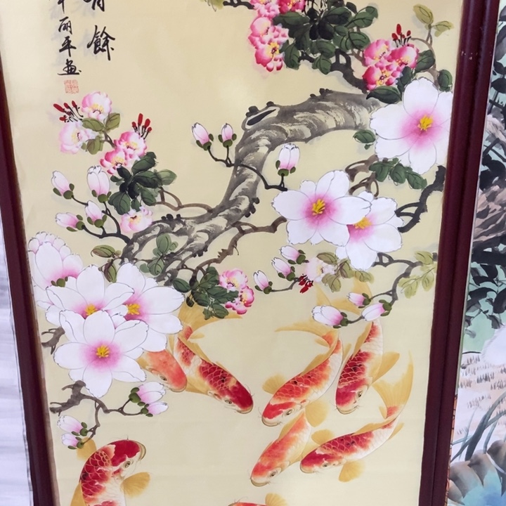 枕书斋画廊的直播间