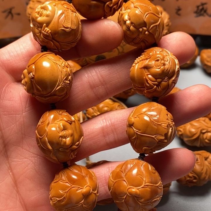 橄榄核手串天*哥橄榄核