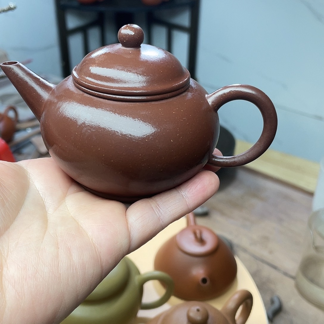 顺***行茶杯紫砂水平，紫泥