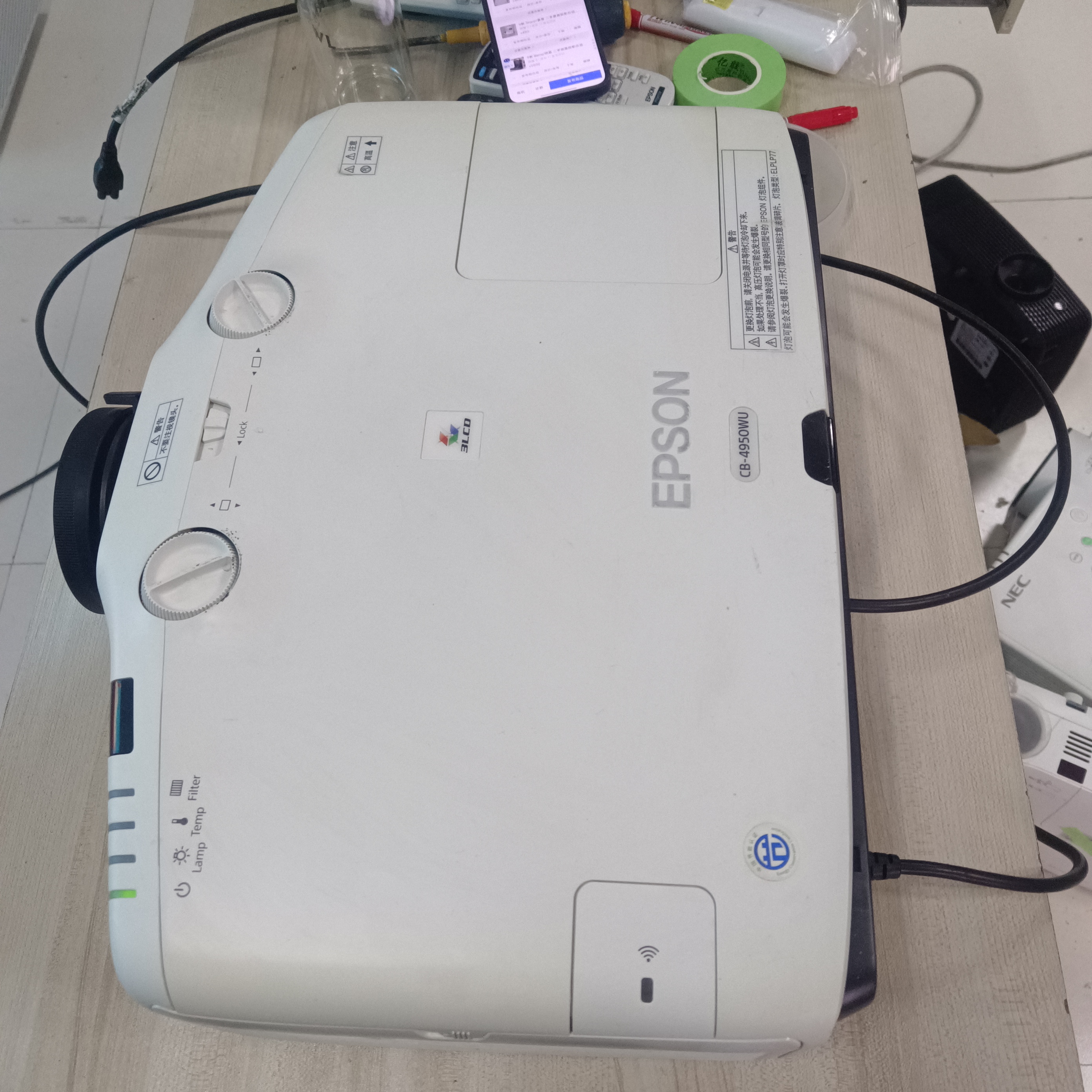 9新 Epson/爱普生 二手爱普生投影仪运费自理