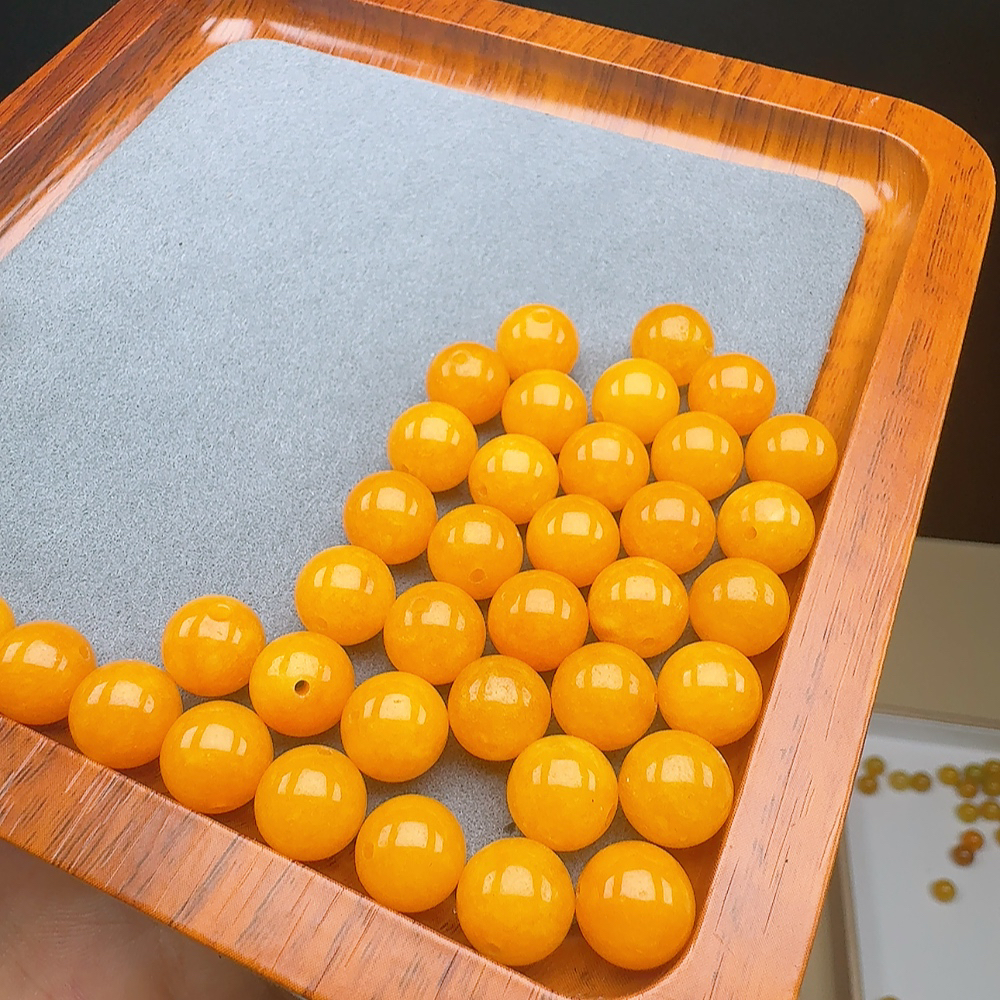 卡10mm 缅料A货 冰黄 多样性发一颗