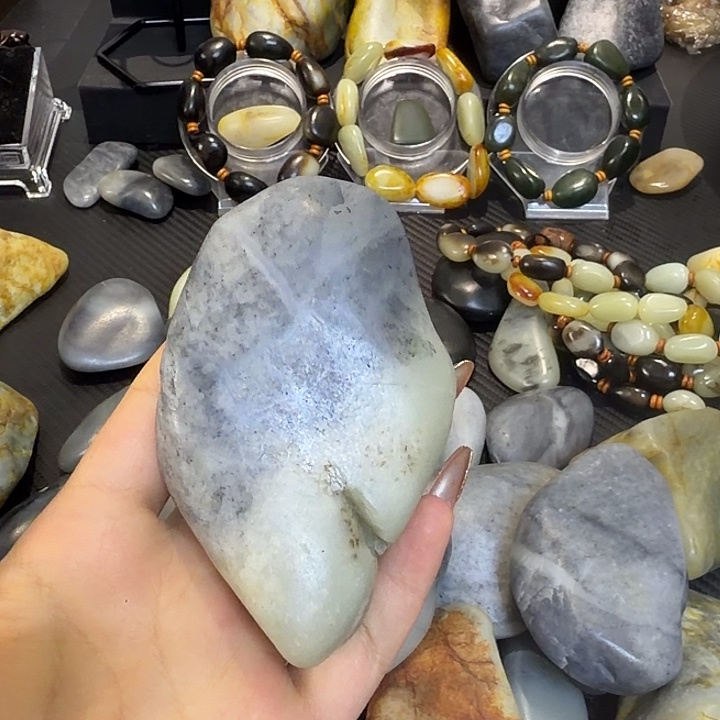 清***和田玉未镶嵌挂件