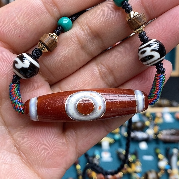 玛瑙/玉髓颈饰合金