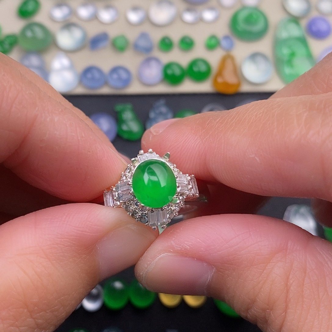 定制翡翠未镶嵌翡翠