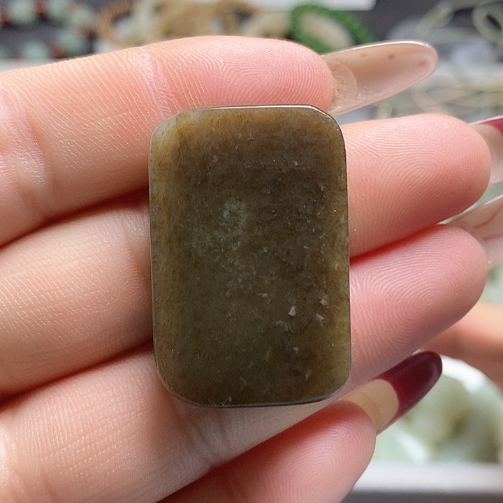 和田玉珠宝半成品未镶嵌