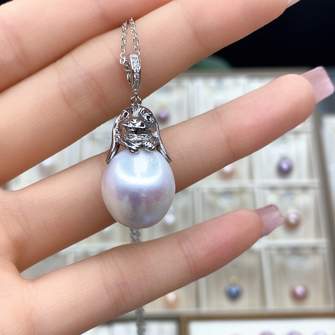 淡水珍珠颈饰合金