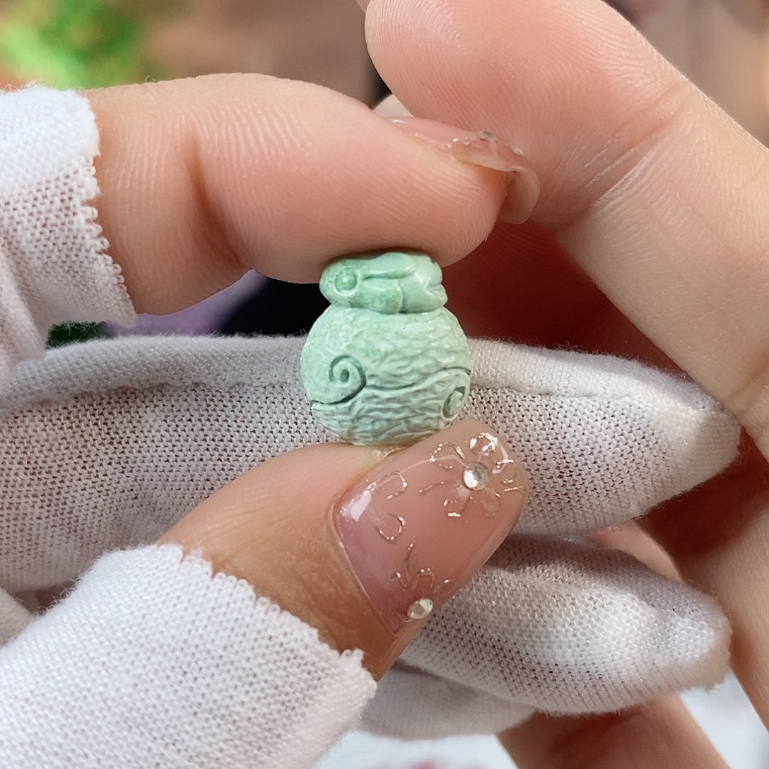 绿松石珠宝奇石未镶嵌