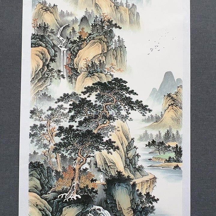 国画书画作品多次